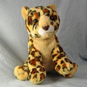 plush leopard destination nation aurora stuffed animal (w875)